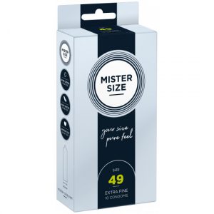 MISTER SIZE extra dünne Kondome 49 mm (10 Stück)