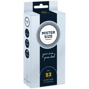 MISTER SIZE extra dünne Kondome 53 mm (10 Stück)