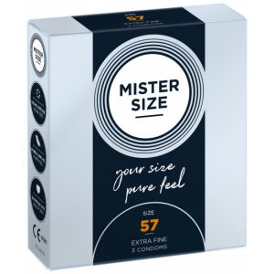 MISTER SIZE extra dünne Kondome 57 mm (3 Stück)