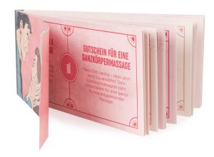 Deluxe Verwöhnset 14 Gutscheine für SIE & Massagekerze