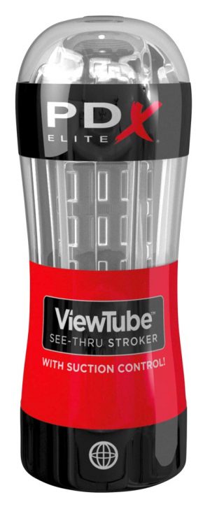 Masturbator "ViewTube See thru Stroker" mit Saugkontrolle