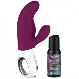 Vibrator Miss Bi (Grape Line) + Orgasmusgel