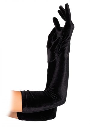 Velvet Opera Length Gloves