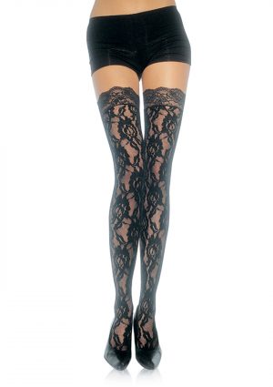 Rose Lace Stockings