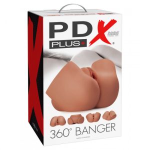 XXL Torso Masturbator mit lebensechtem Desgin (dunkel)