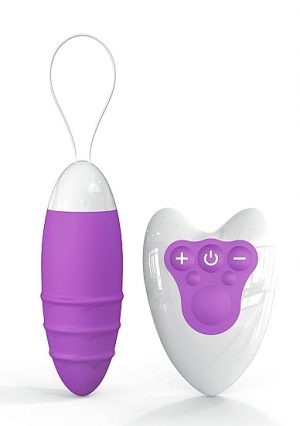 7 Speed Silicone Love Egg - Purple