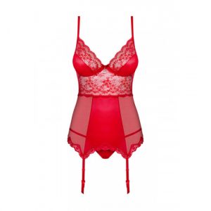 Obsessive - Lovica Corset & Thong Red S/M