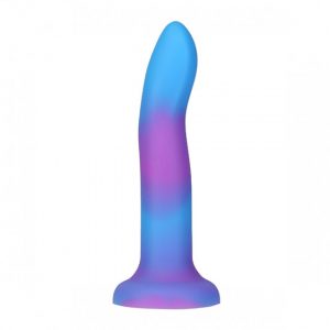 Addiction - Silikondildo "Rave" (Blau/Lila)