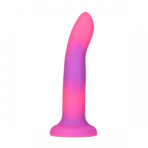 Addiction - Silikondildo "Rave" (Pink/Lila)