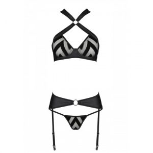 Sexy 3-teiliges Dessous-Set Hima L/XL