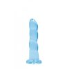 Dildo mit aufregender Struktur (Blau)