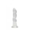 Dildo mit aufregender Struktur (Transparent)