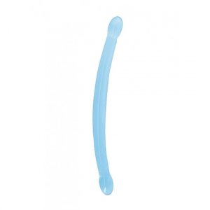 Jelly Doppeldildo (Blau)