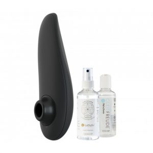 Womanizer "Classic 2" (schwarz) + Gleitgel & Toy Cleaner