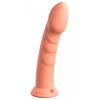Dildo mit Eichel und Rillen